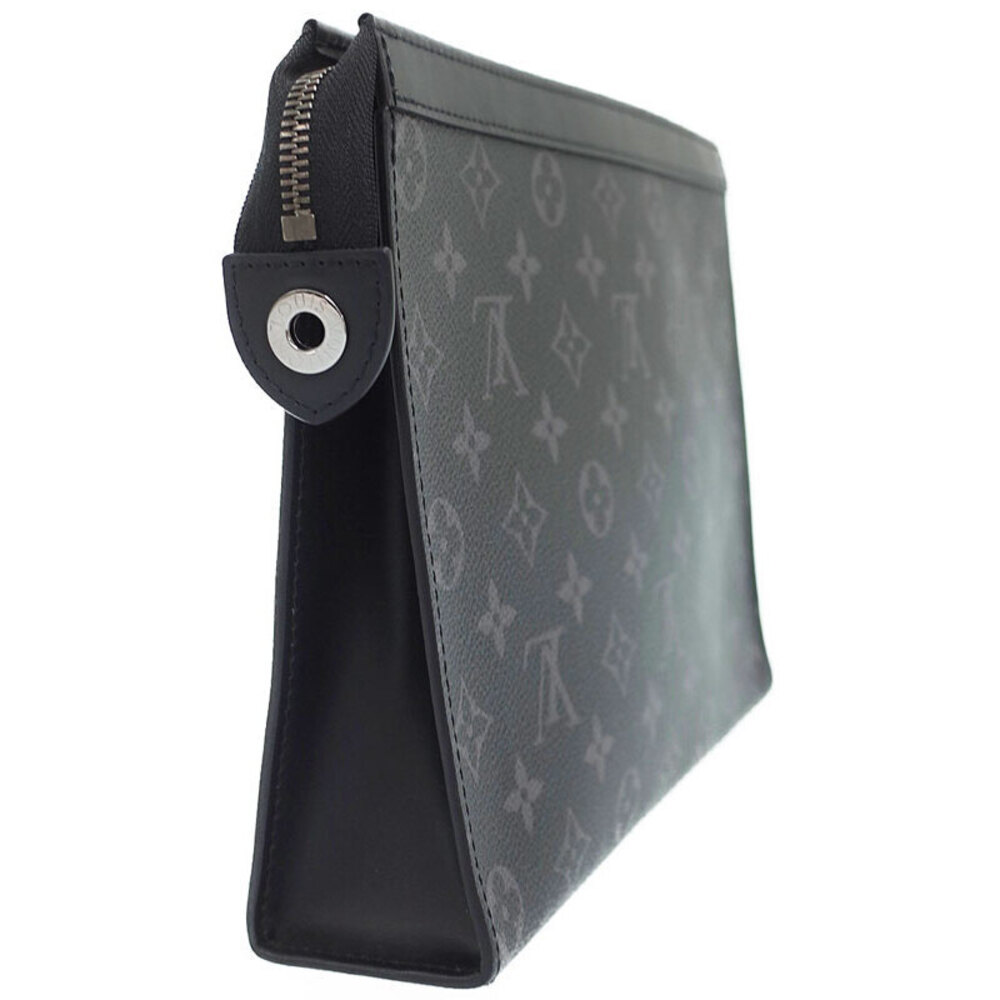 Louis Vuitton Eclipse Black Bag Pochette Voyage Monogram Shoulder